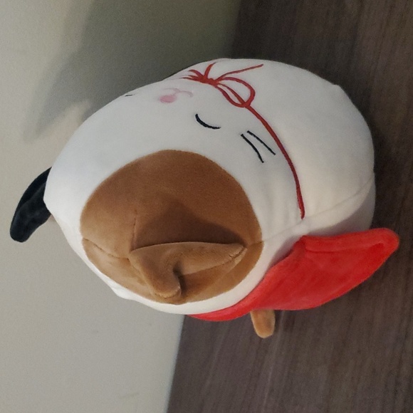 Squishmallows Halloween Squad 8" Cam the Cat Vampire with fangs and red cape NWT - Picture 4 of 6